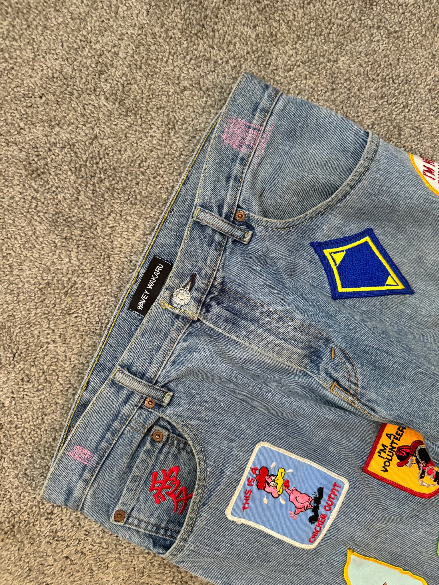 1/1 Wakaru Patchwork denim