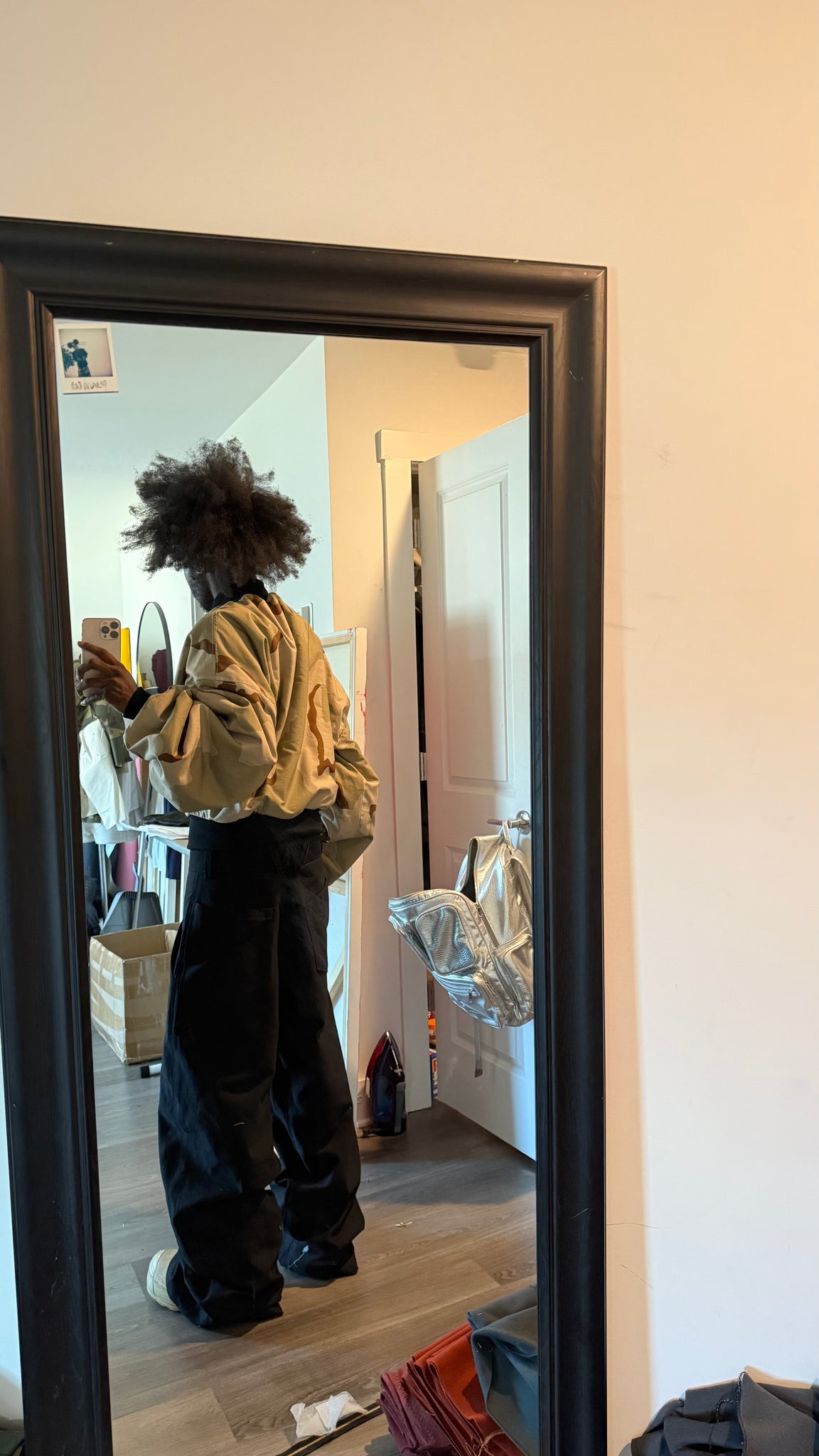 REVERSIBLE CAMO PULLOVER SAMPLE