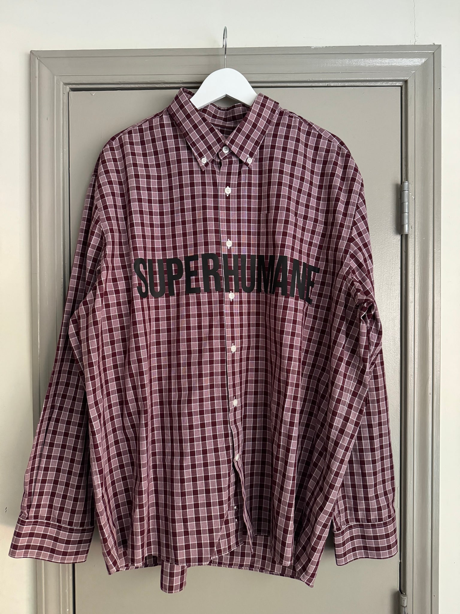 Lot 31 Oversized Cotton Logo Shirt