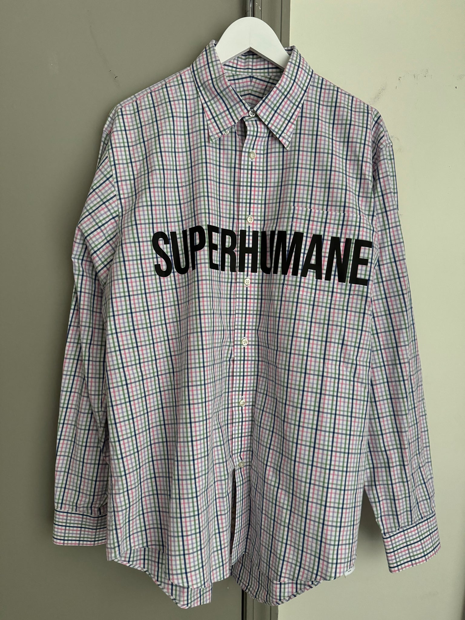 Lot 28 Oversized Cotton Logo Shirt