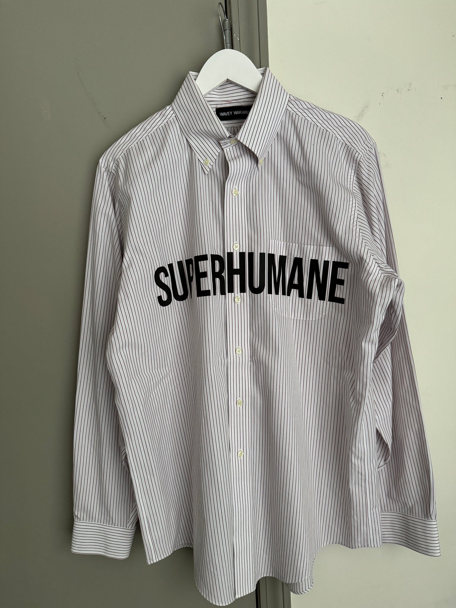 Lot 23 Oversized Cotton Logo Shirt