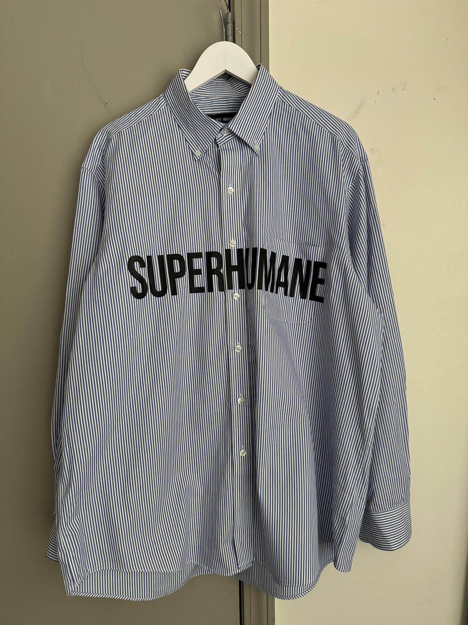 Lot 22 Oversized Cotton Logo Shirt