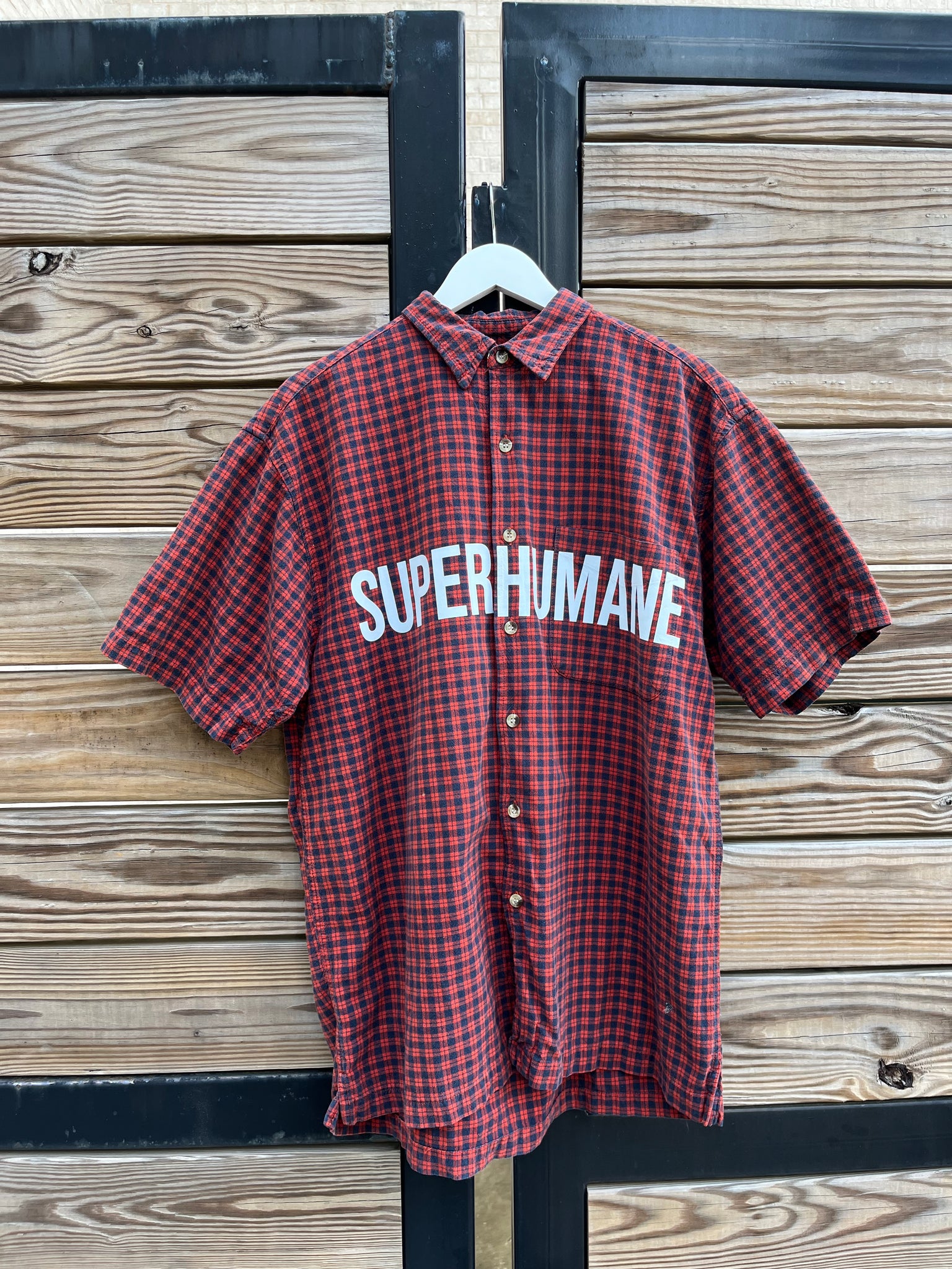 Lot 10 Oversized Cotton Logo Shirt