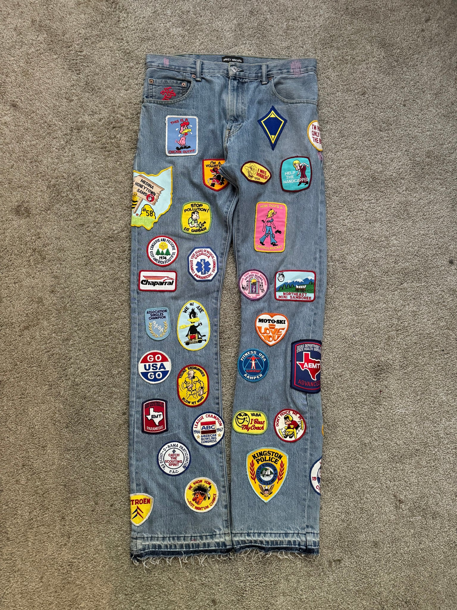 1/1 Wakaru Patchwork denim