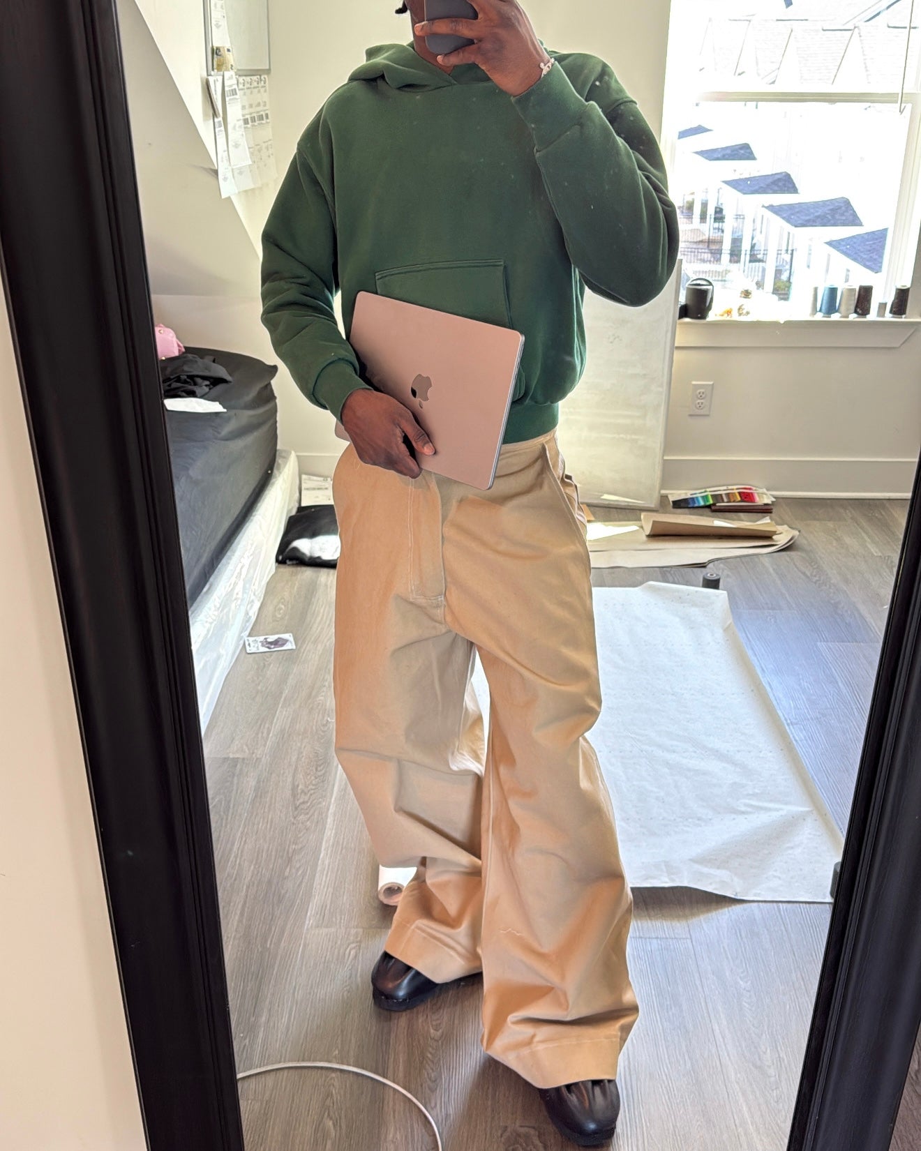 Oversized Khaki pants