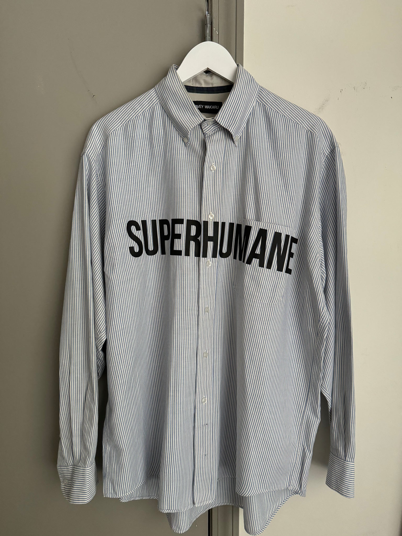 Lot 27 Oversized Cotton Logo Shirt