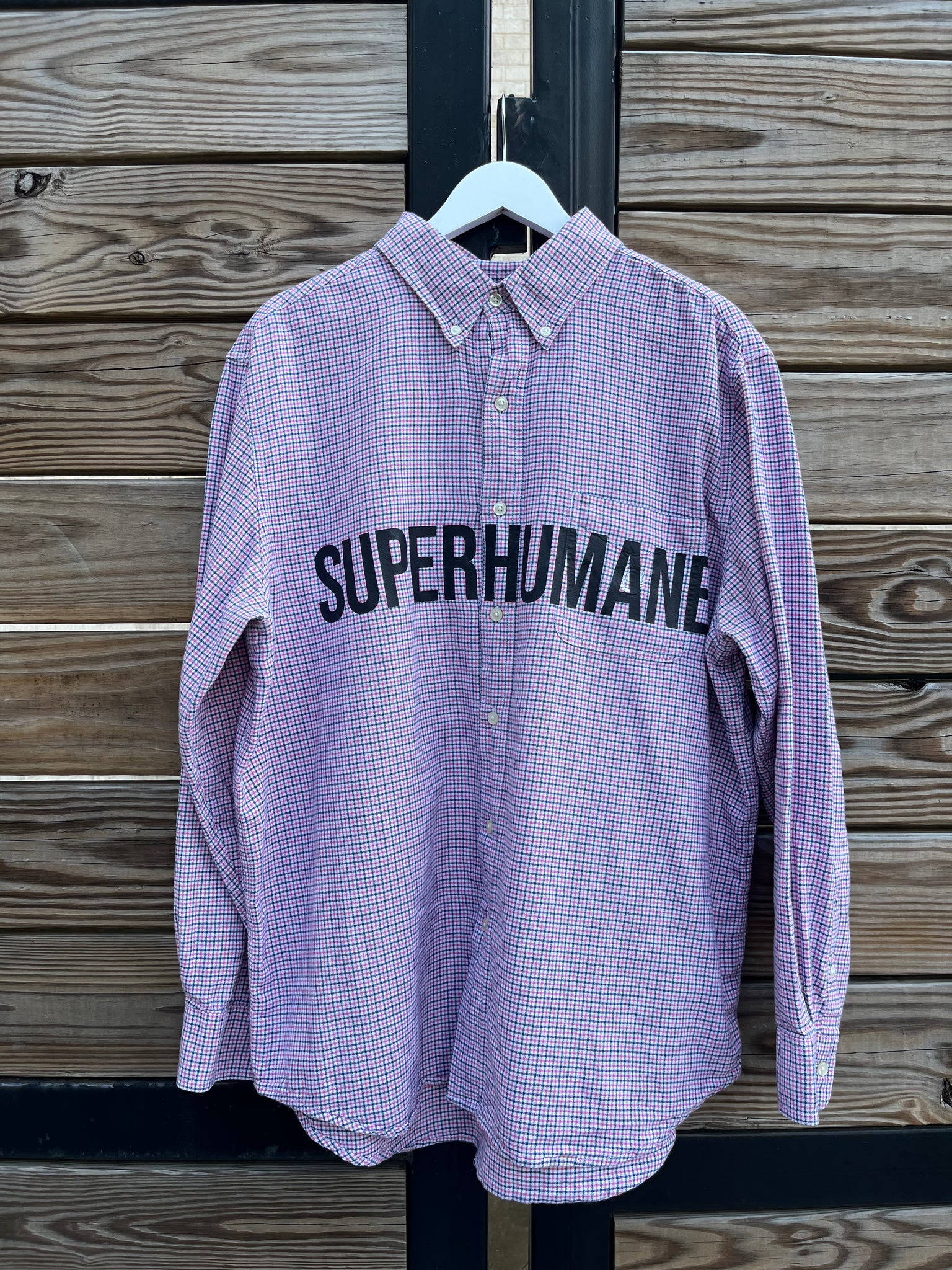 Lot 16 Oversized Cotton Logo Shirt