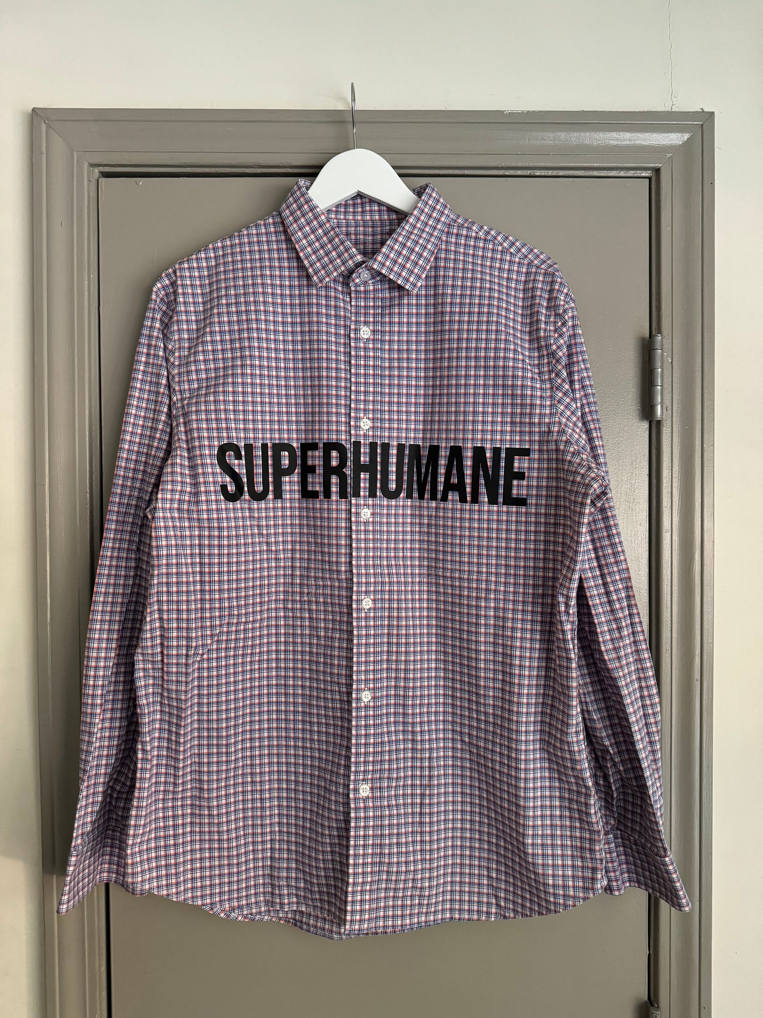 Lot 36 Oversized Cotton Logo Shirt