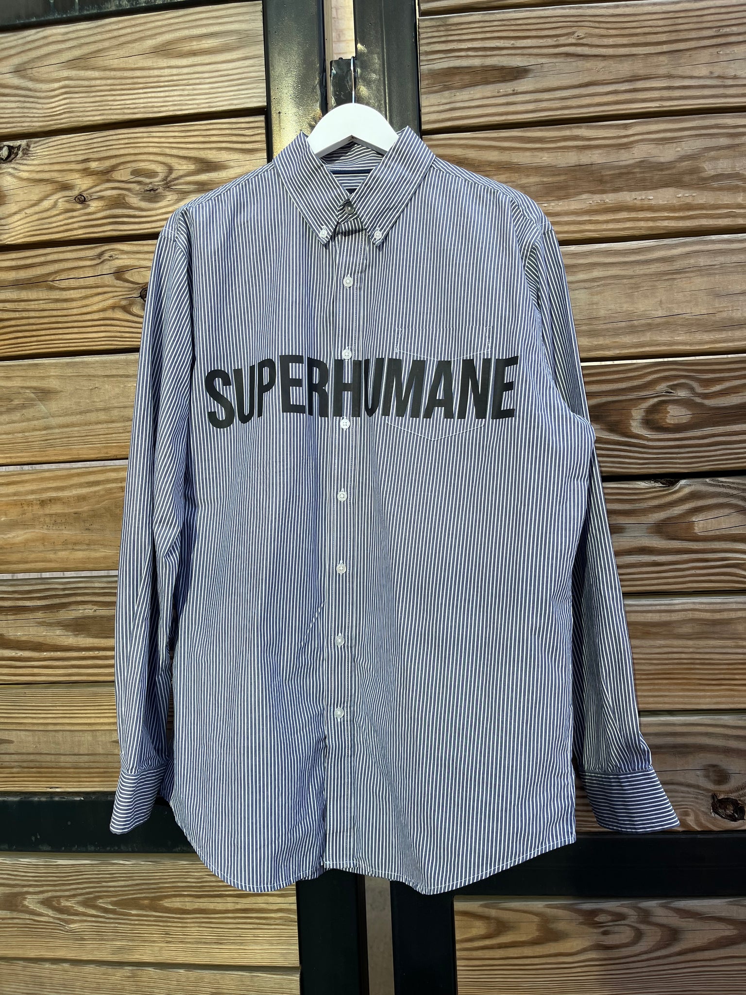 Lot 15 Oversized Cotton Logo Shirt