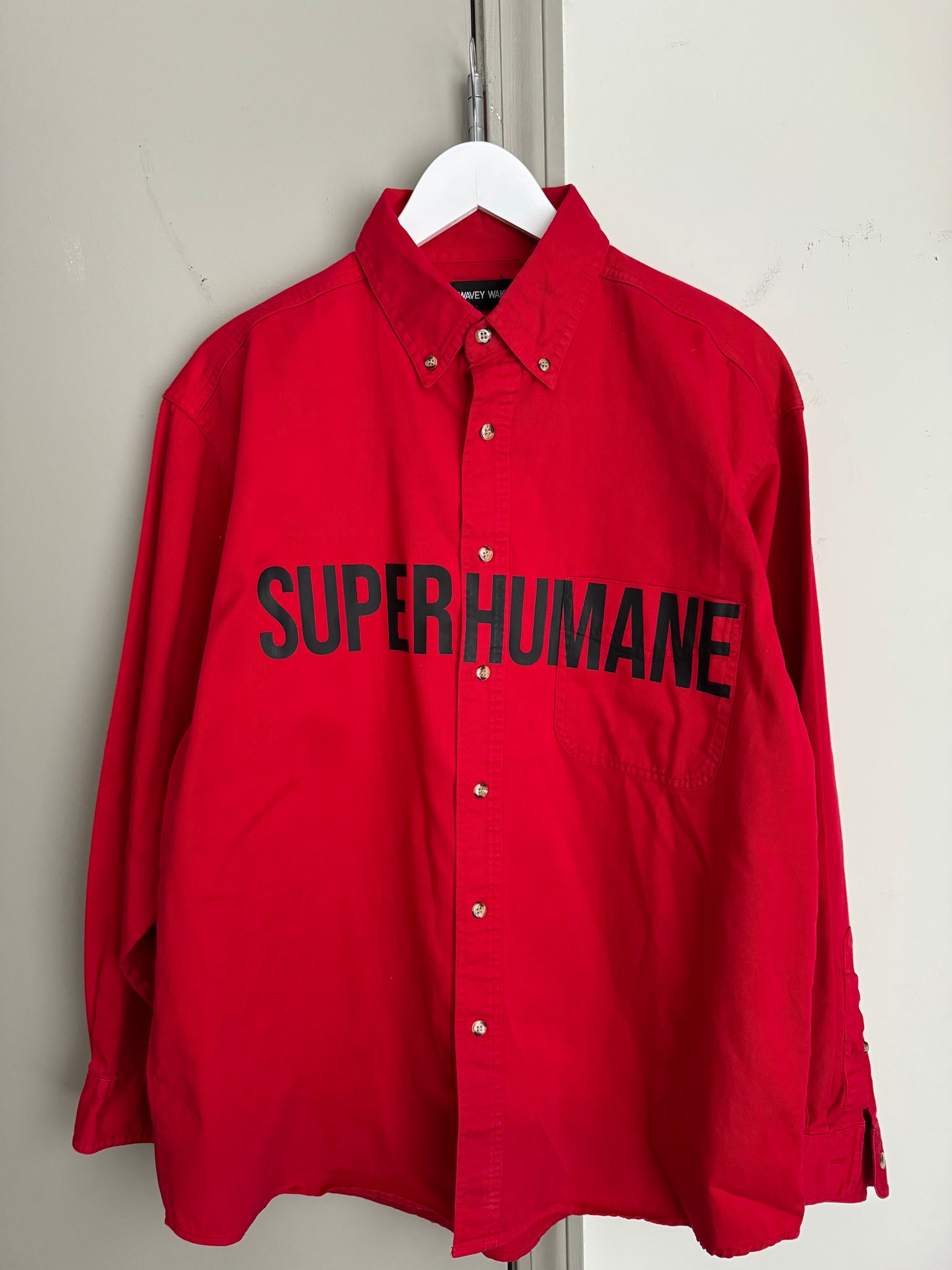 Lot 25 Oversized Cotton Logo Shirt